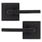 Kwikset Kwikset Halifax Matte Black Passage Lever Right or Left Handed 97200-906 - alternate 6